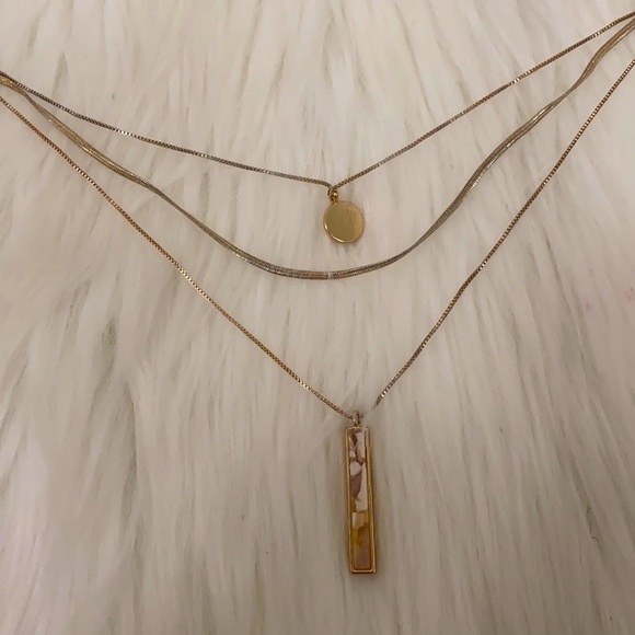 Three layer necklace - Picture 2 of 2